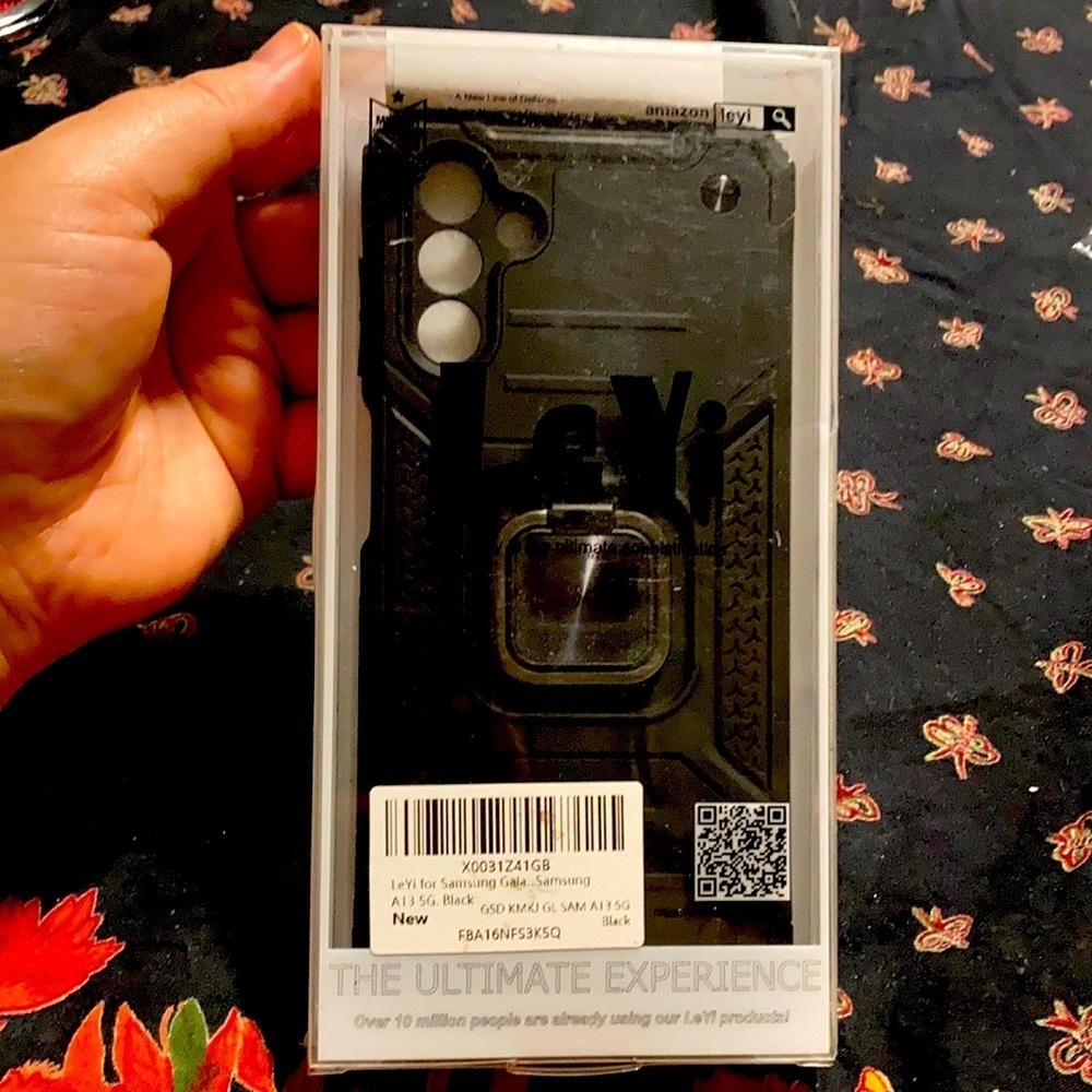 Leyi A13 cell phone case for Samsung Galaxy A13 5G black